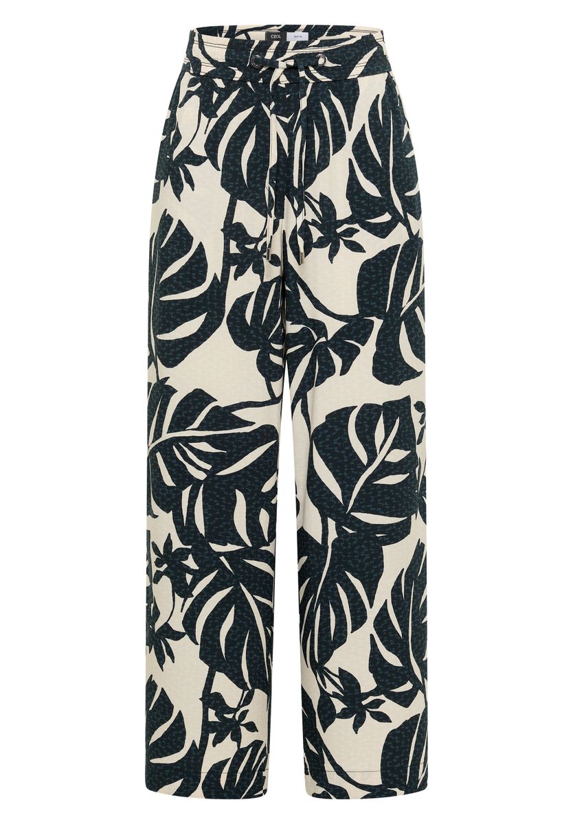 High Waist Wide Leg Hose im Loose Fit