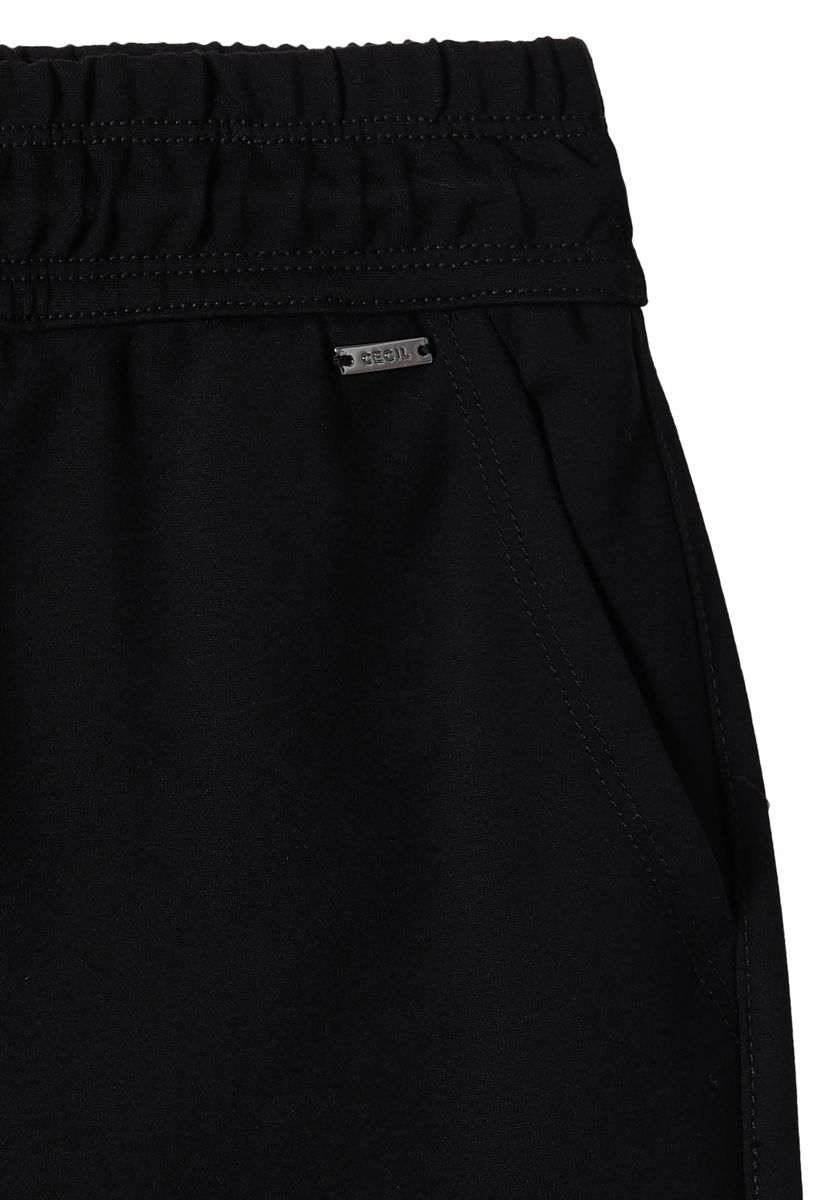 Mid Waist Slim Leg Hose im Casual Fit