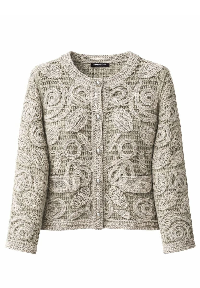 Leichtjacke COOL MATCHA mit Knopfleiste