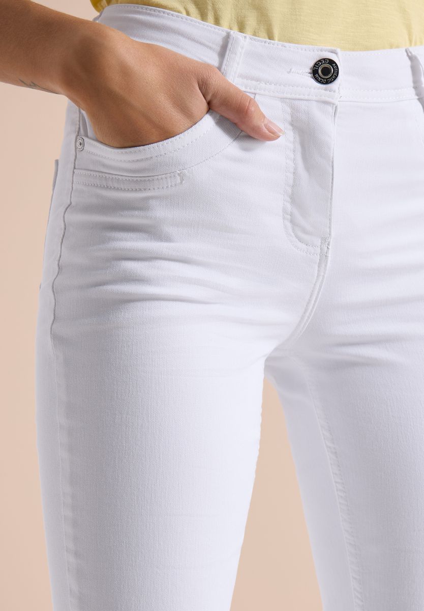 3/4 Slim Leg Jeans im Slim Fit