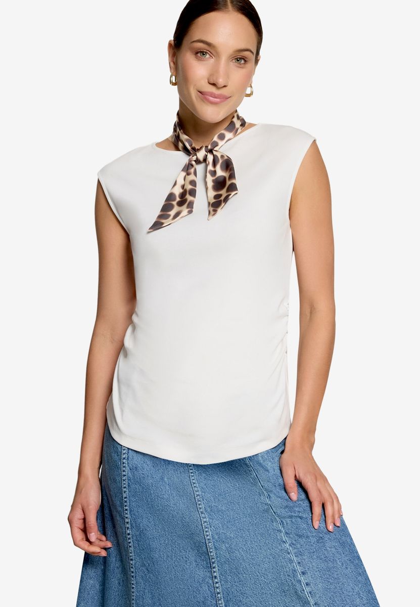 T-Shirt  mit Leotuch