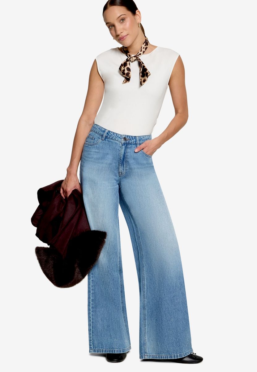 Wideleg-Jeans  Modern fit 32 Inch