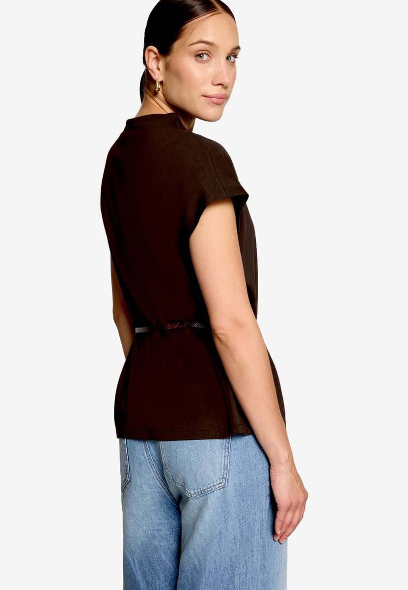 T-Shirt  mit Gürtel