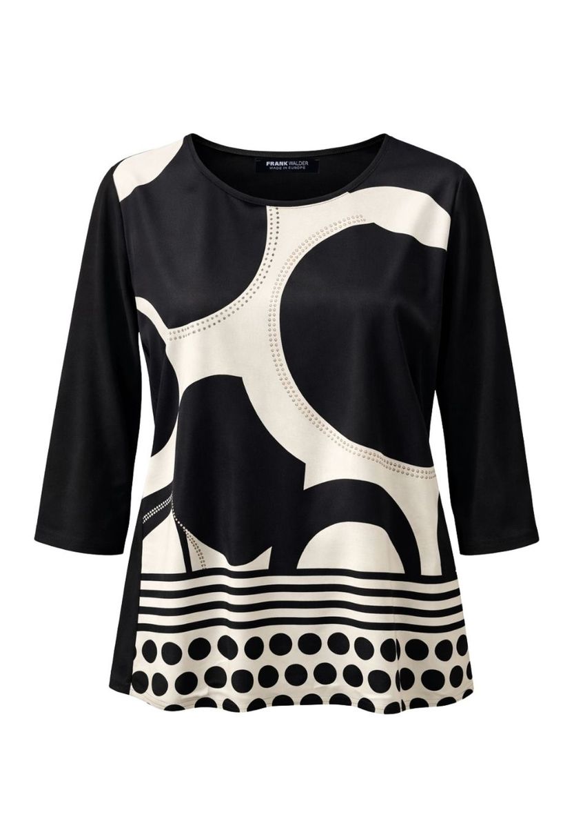 Shirt IVORY NOIR mit dekorativem Druck