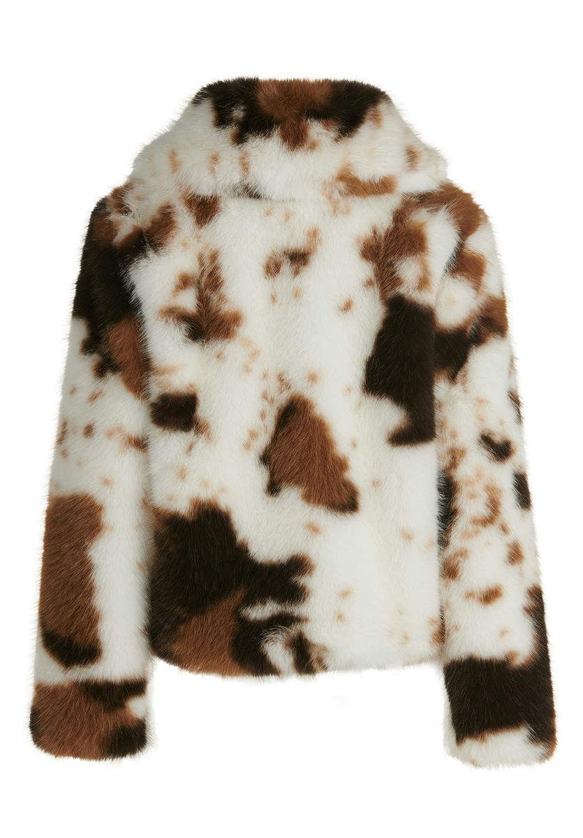 Plüschjacke