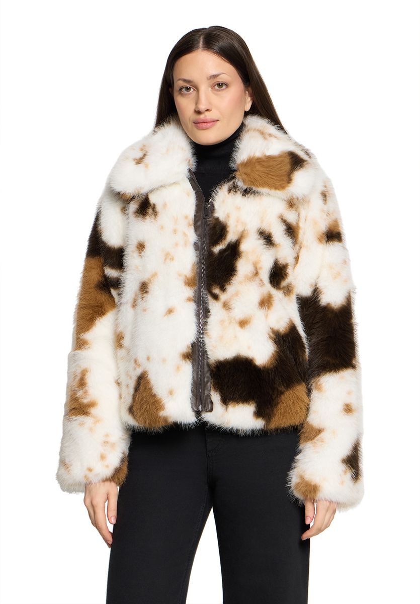 Plüschjacke