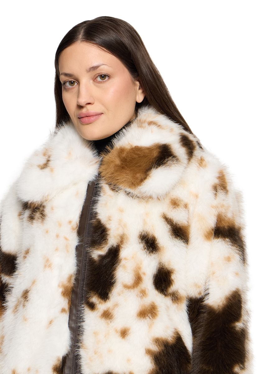 Plüschjacke