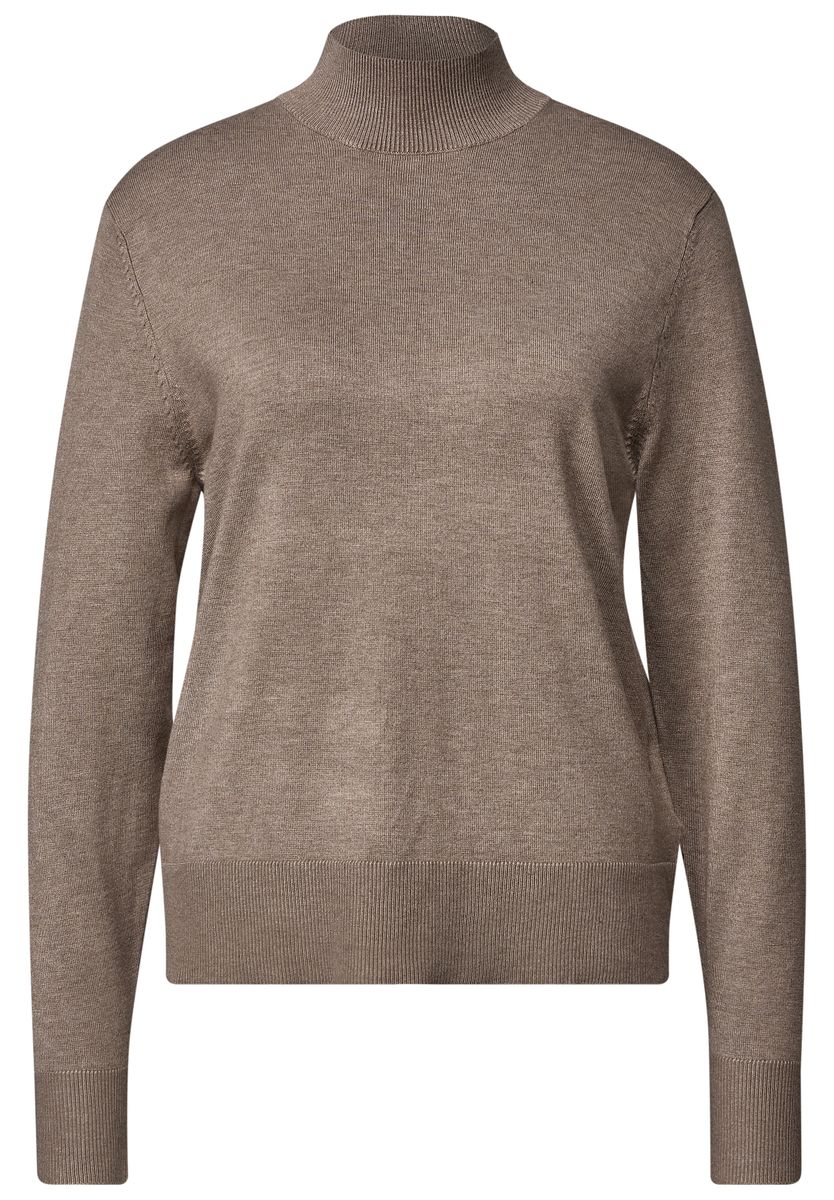 Basic Pullover mit Turtle Neck