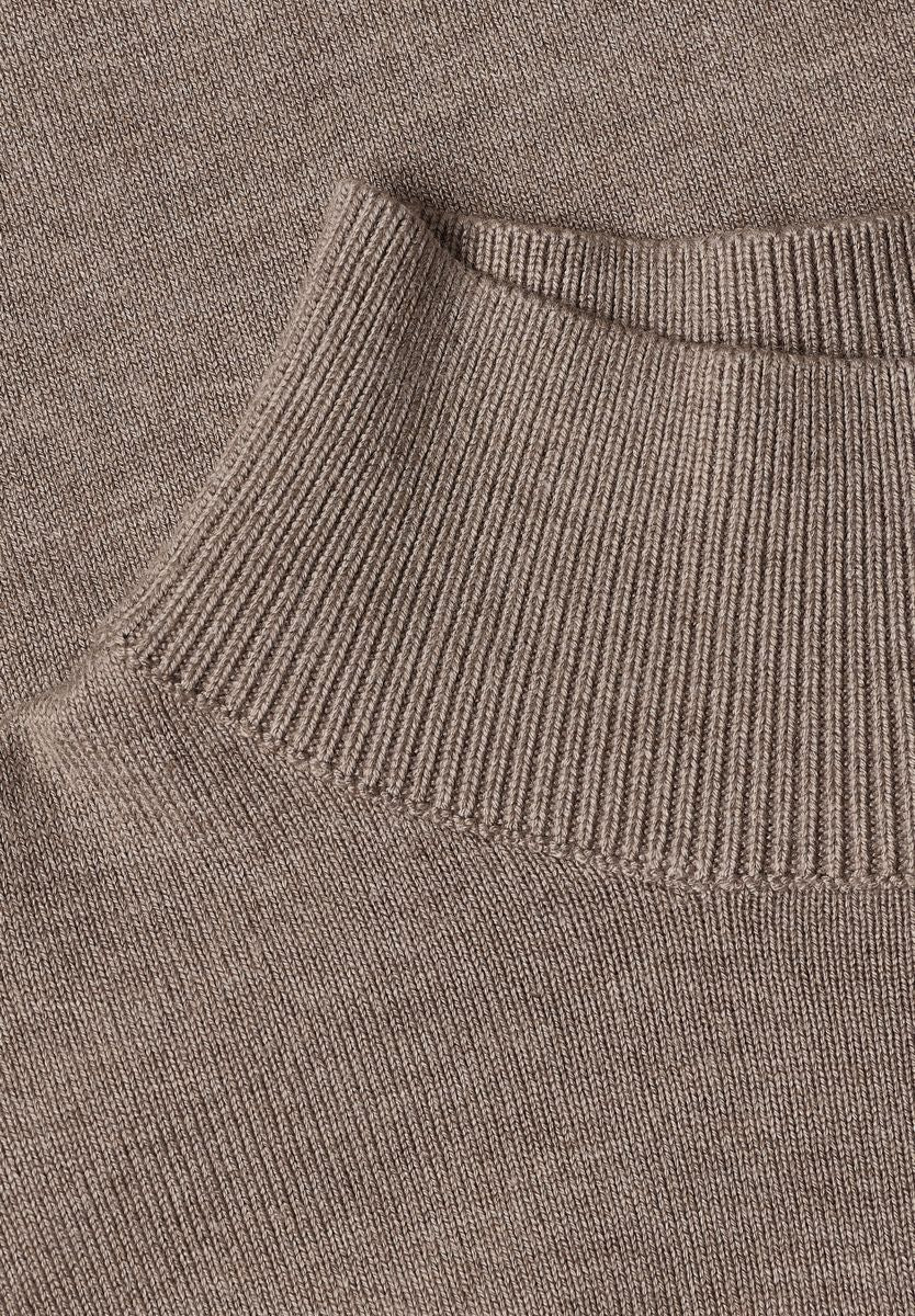 Basic Pullover mit Turtle Neck