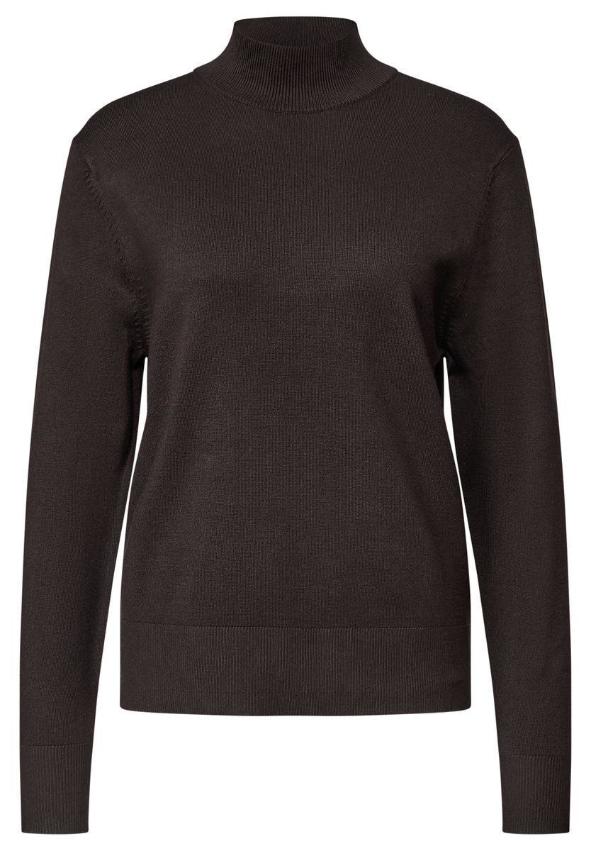 Basic Pullover mit Turtle Neck