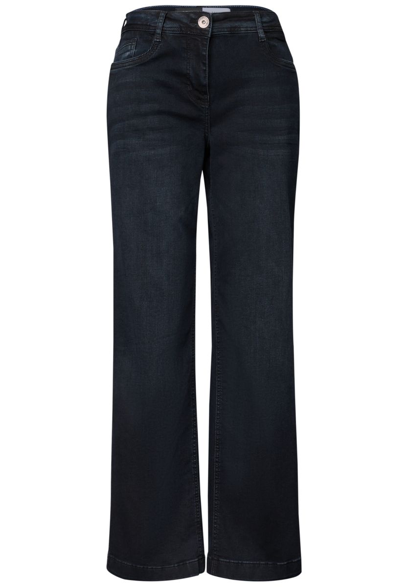 High Waist Wide Leg Jeans im Loose Fit