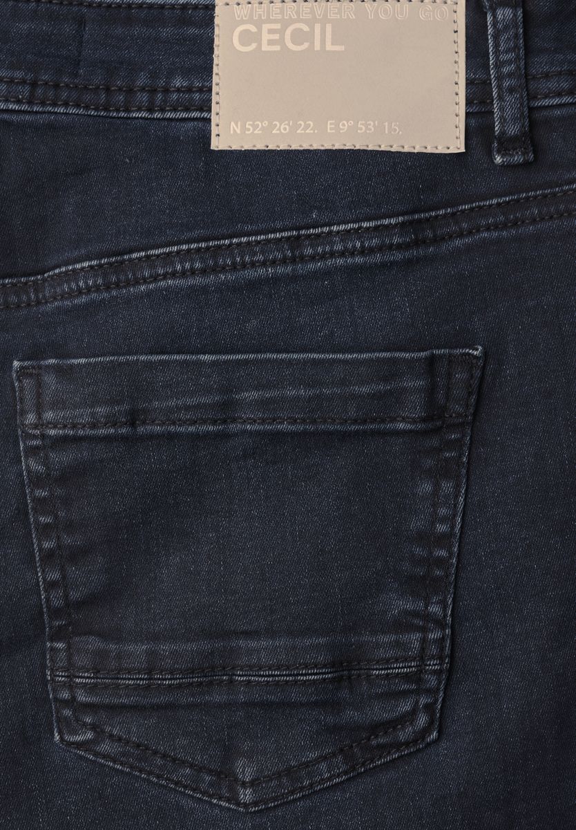 High Waist Wide Leg Jeans im Loose Fit