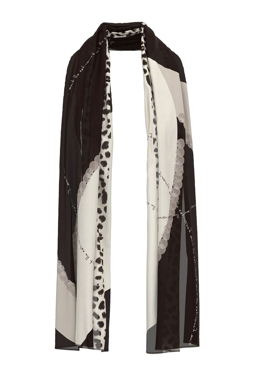 Accessoires WILD MOCHA mit grafischem Druckdessin
