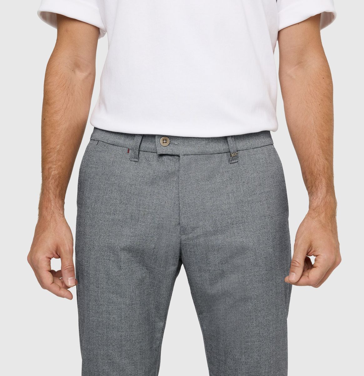 MAC JEANS - Lennox, Wooly Herringbone