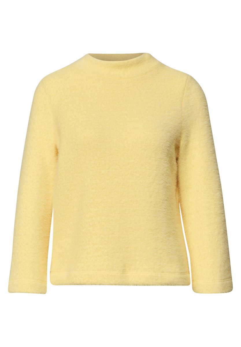 3/4-Arm Shirt mit Turtle Neck