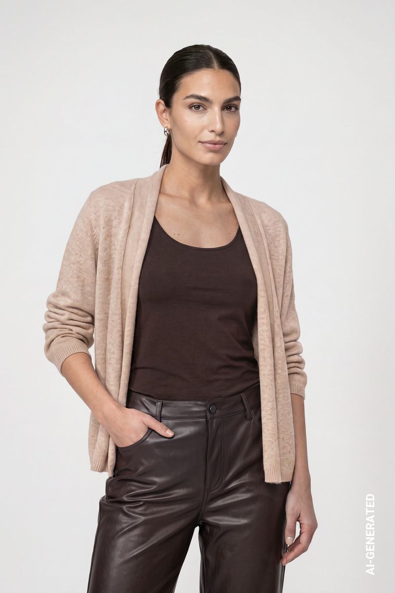 Basic Stricküberwurf