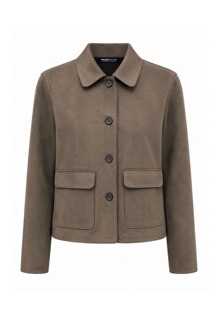 Leichtjacke WILD MOCHA mit Pattentaschen