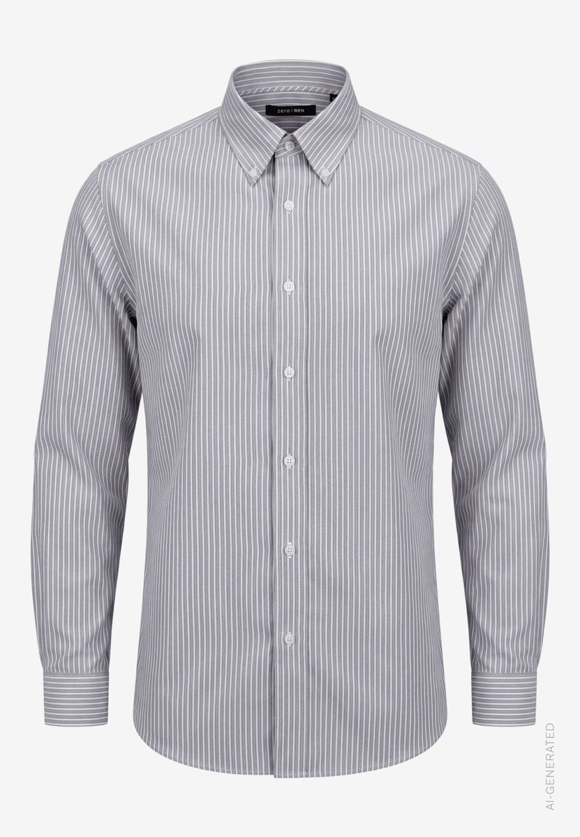 Oversize Hemd  Herren mit Streifen