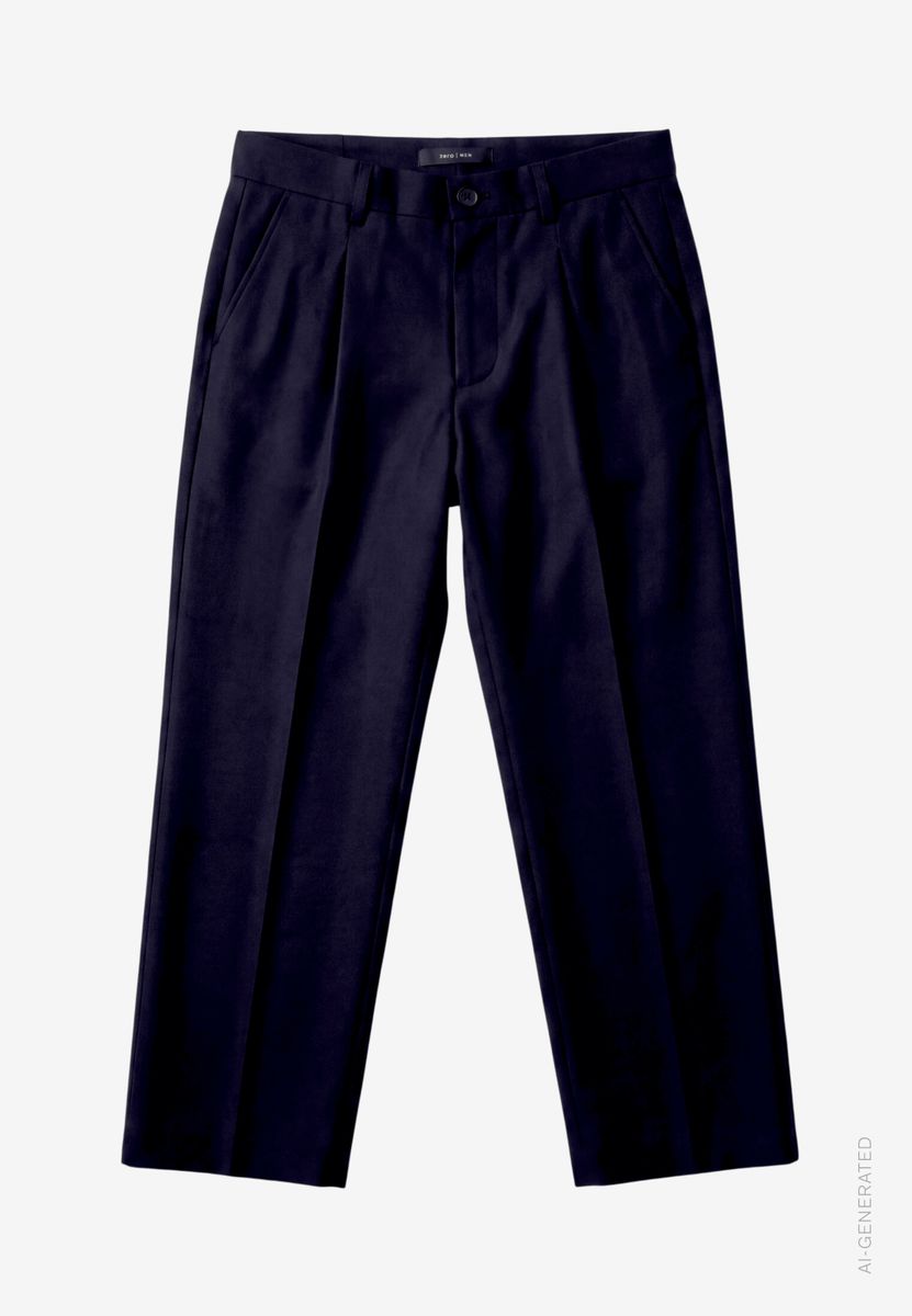 Herren Bundfaltenhose  im Loose Fit