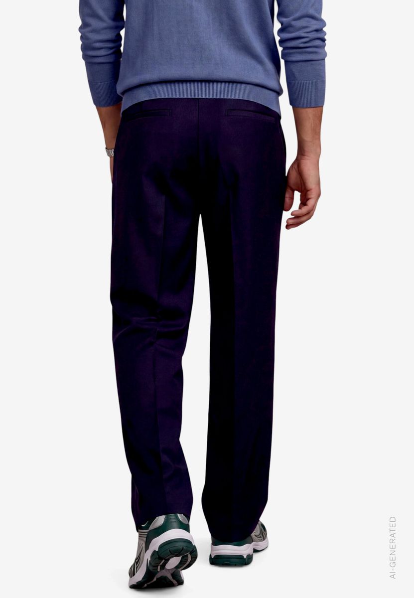 Herren Bundfaltenhose  im Loose Fit