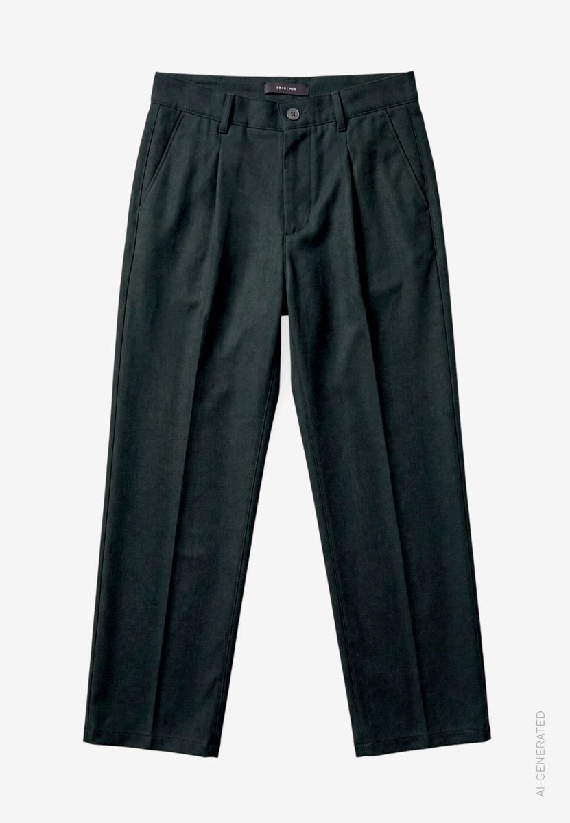 Herren Bundfaltenhose  im Loose Fit