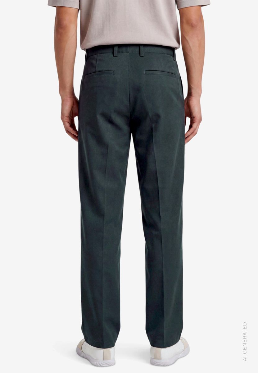 Herren Bundfaltenhose  im Loose Fit