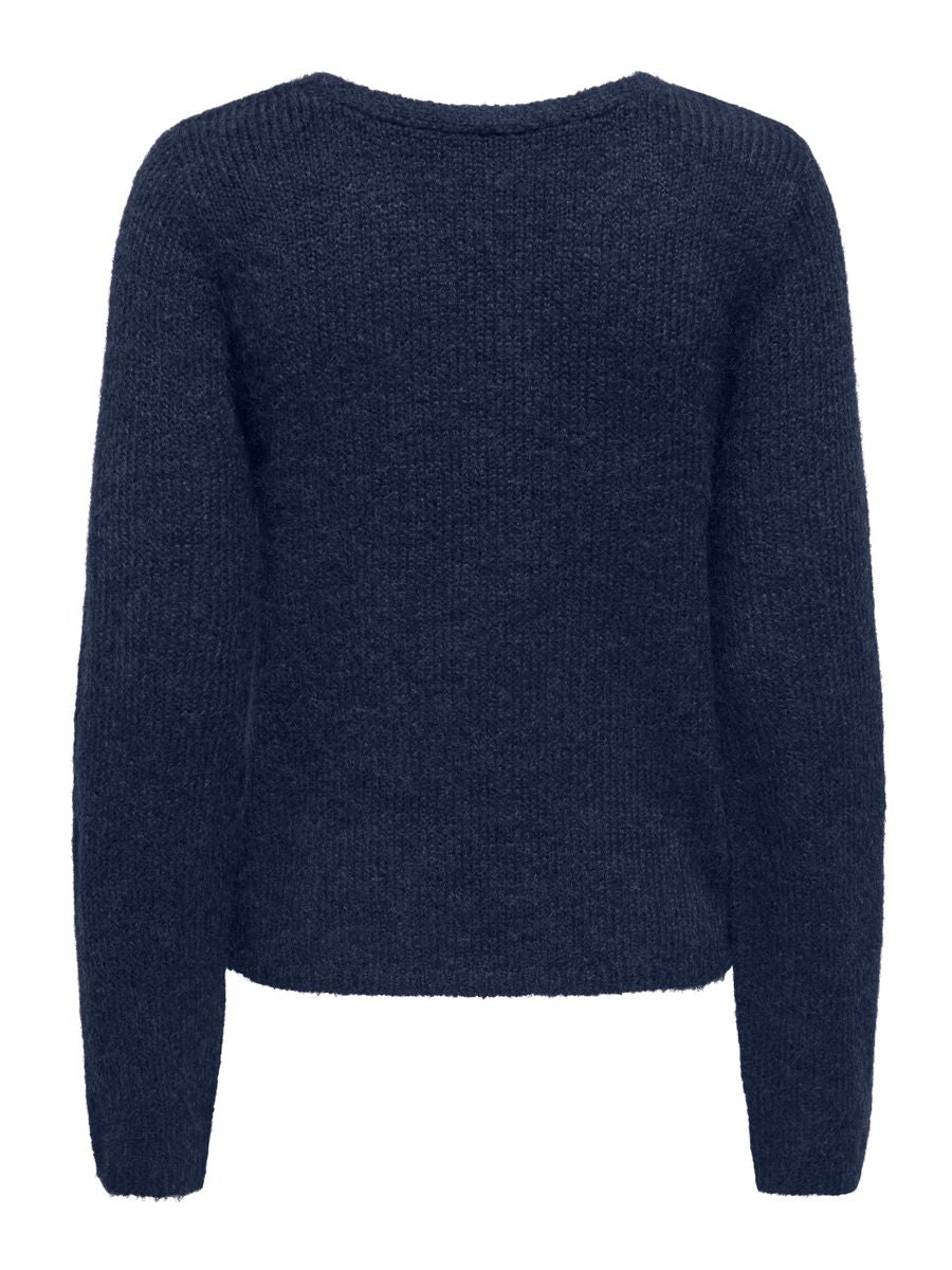 ONLMAGGIE LS CROSS V-NECK CC KNT