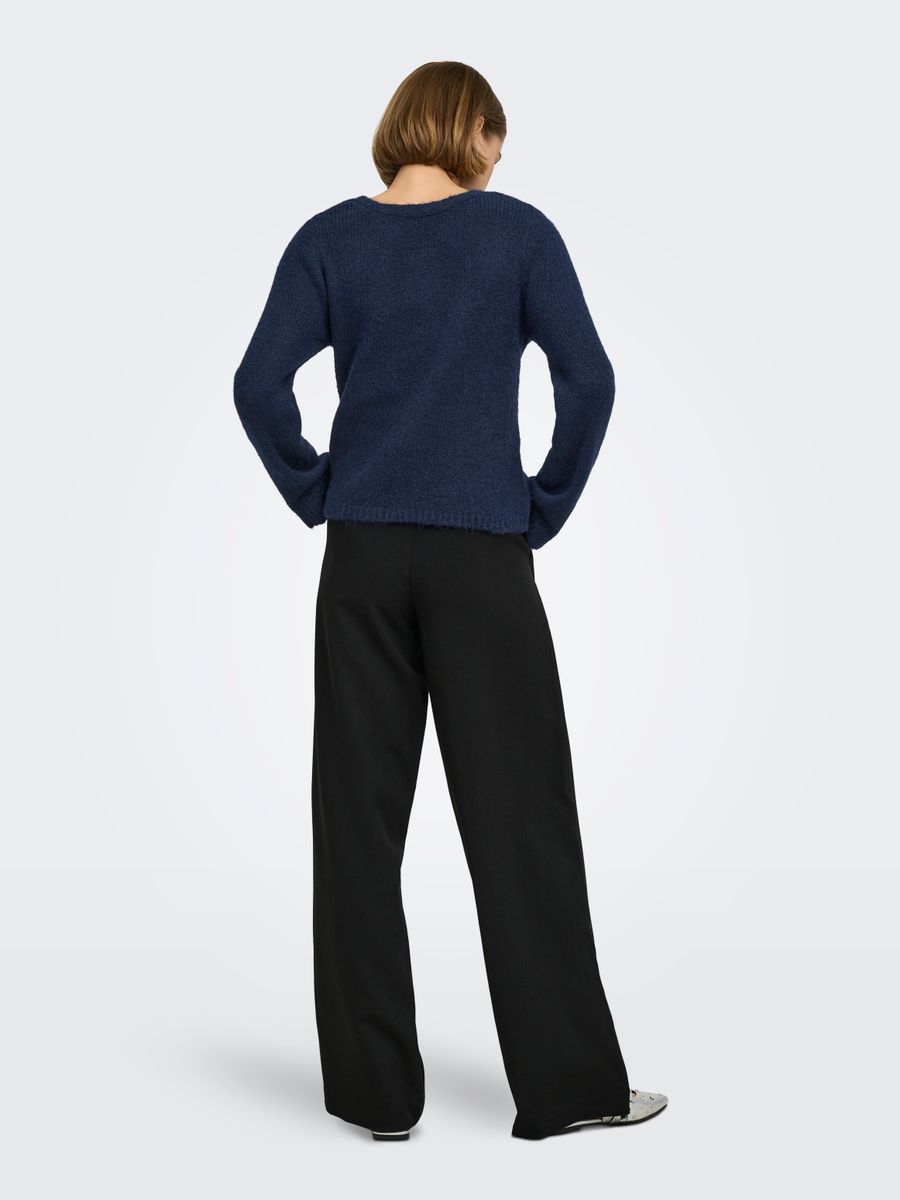 ONLMAGGIE LS CROSS V-NECK CC KNT