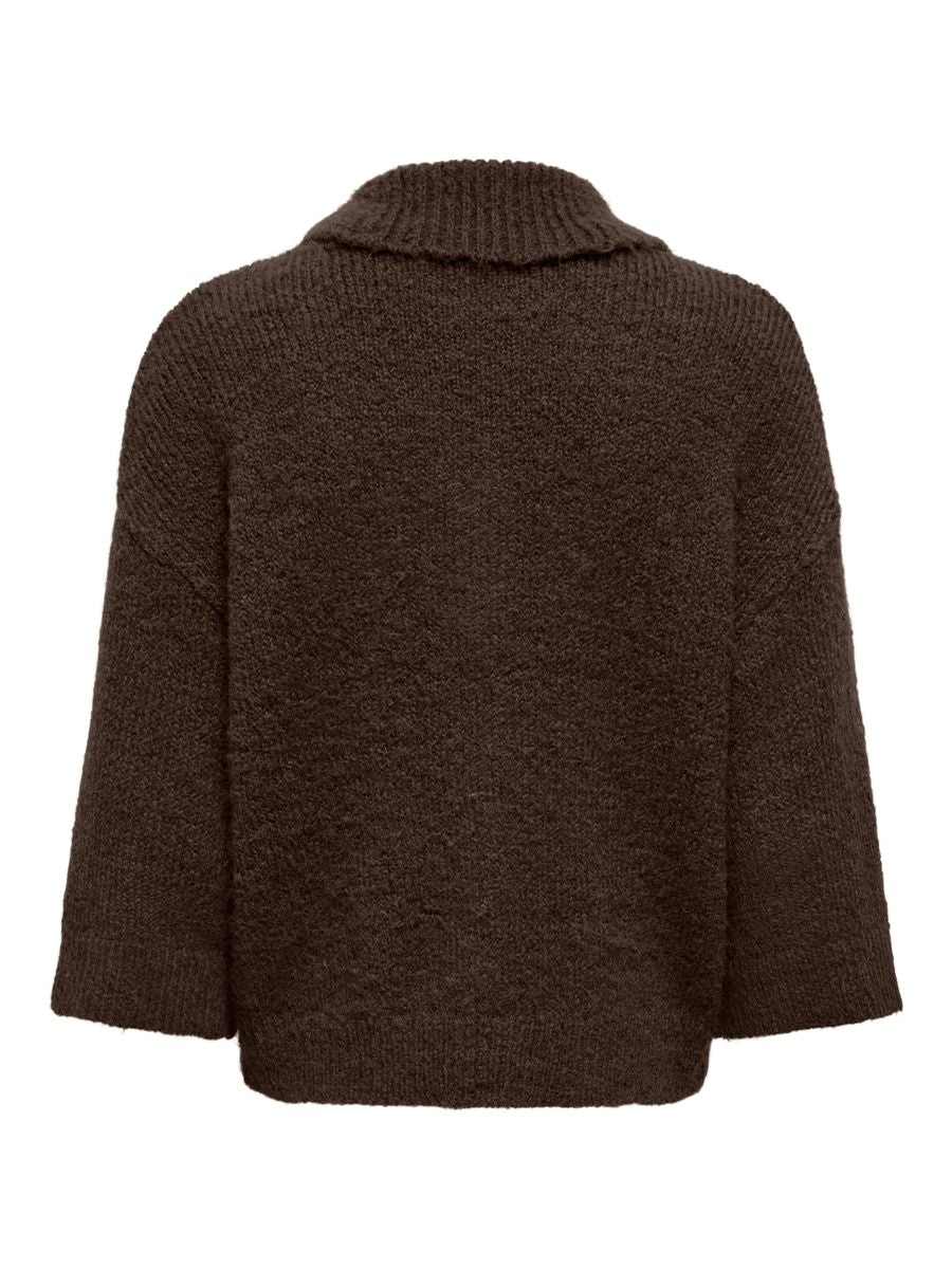 ONLMAGGIE 3/4 WIDE ZIP CARDI CC KNT
