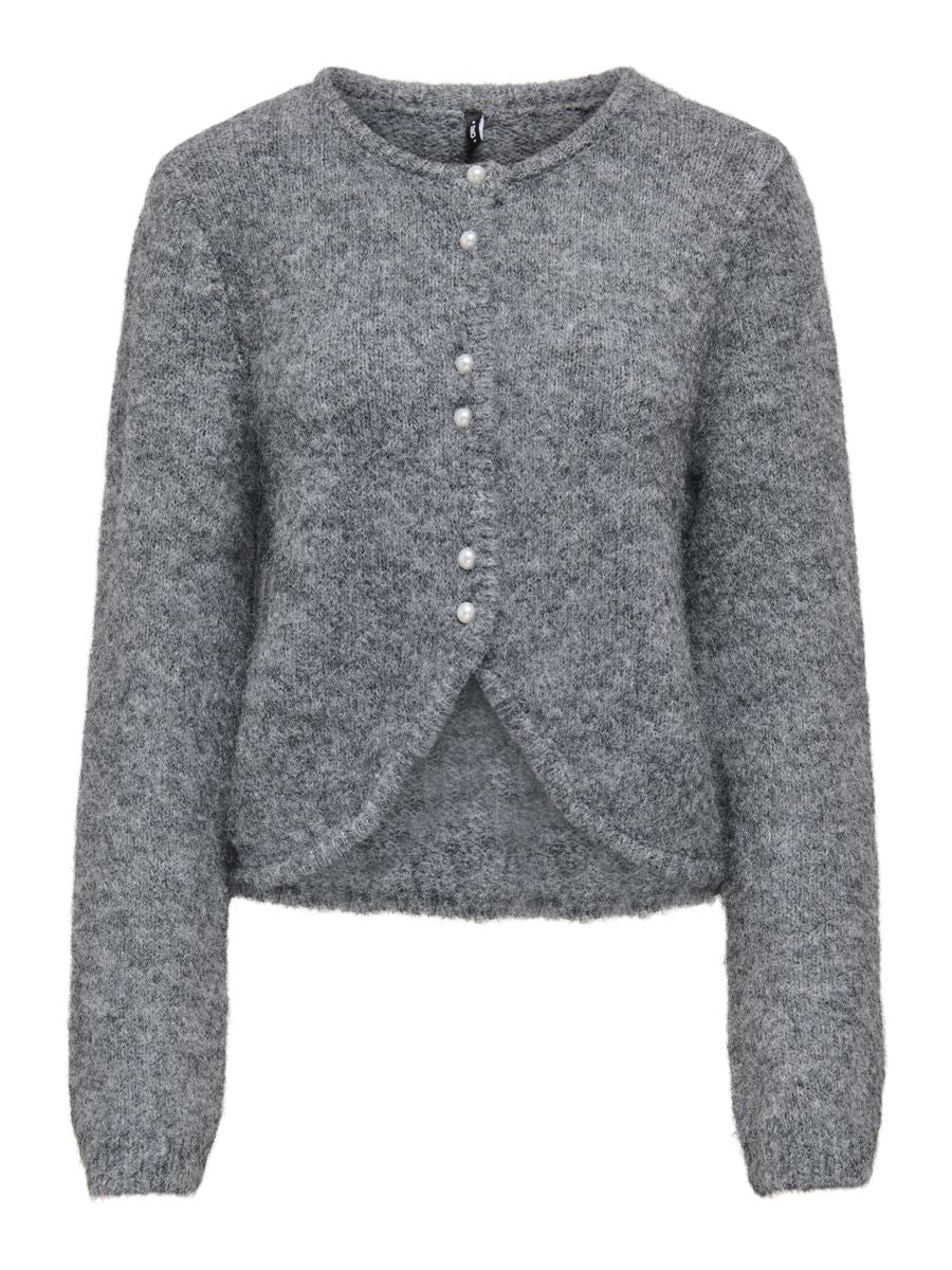 ONLZAGGIE LS BUTTON CARDI CC KNT