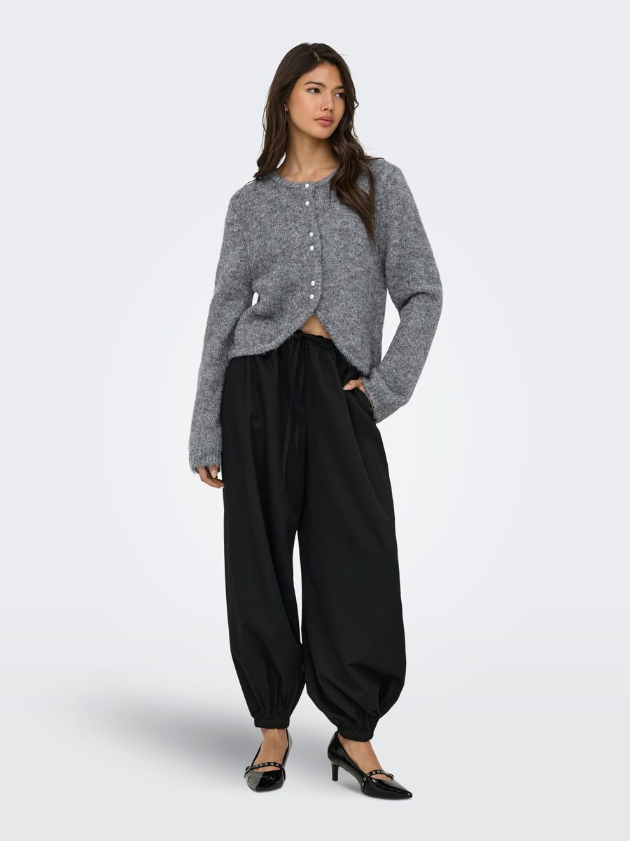 ONLZAGGIE LS BUTTON CARDI CC KNT