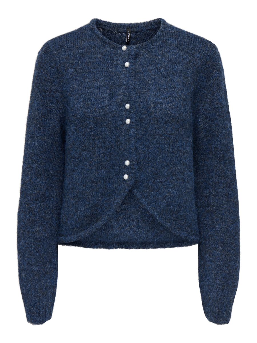 ONLZAGGIE LS BUTTON CARDI CC KNT