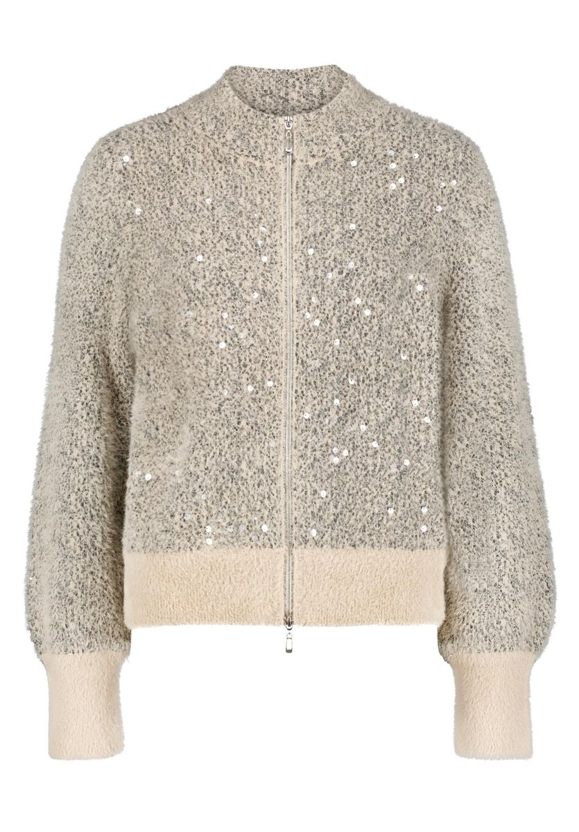 Grobstrickjacke