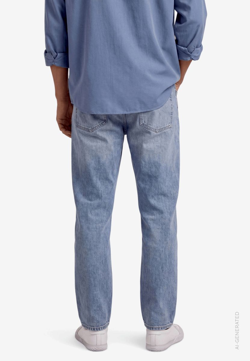 Herren Straight Leg Jeans  im Regular Fit 32 Inch