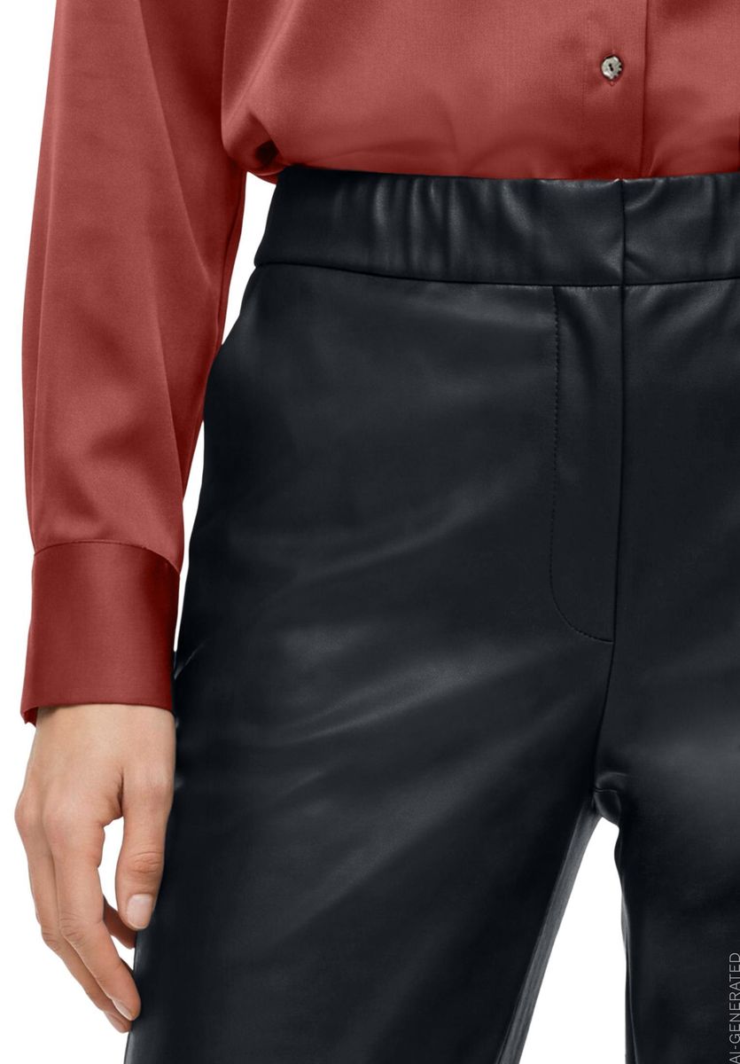 Kunstleder-Hose