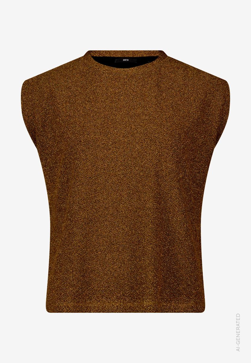 Damen Kurzarmshirt  mit Glitzer