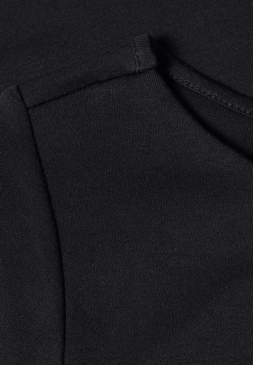Basic Shirt mit U-Boot-Ausschnitt
