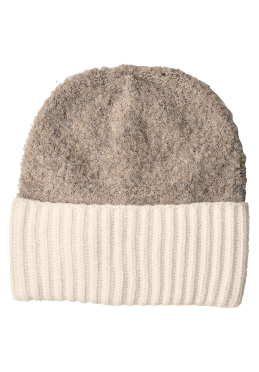 Bouclé-Mix Beanie