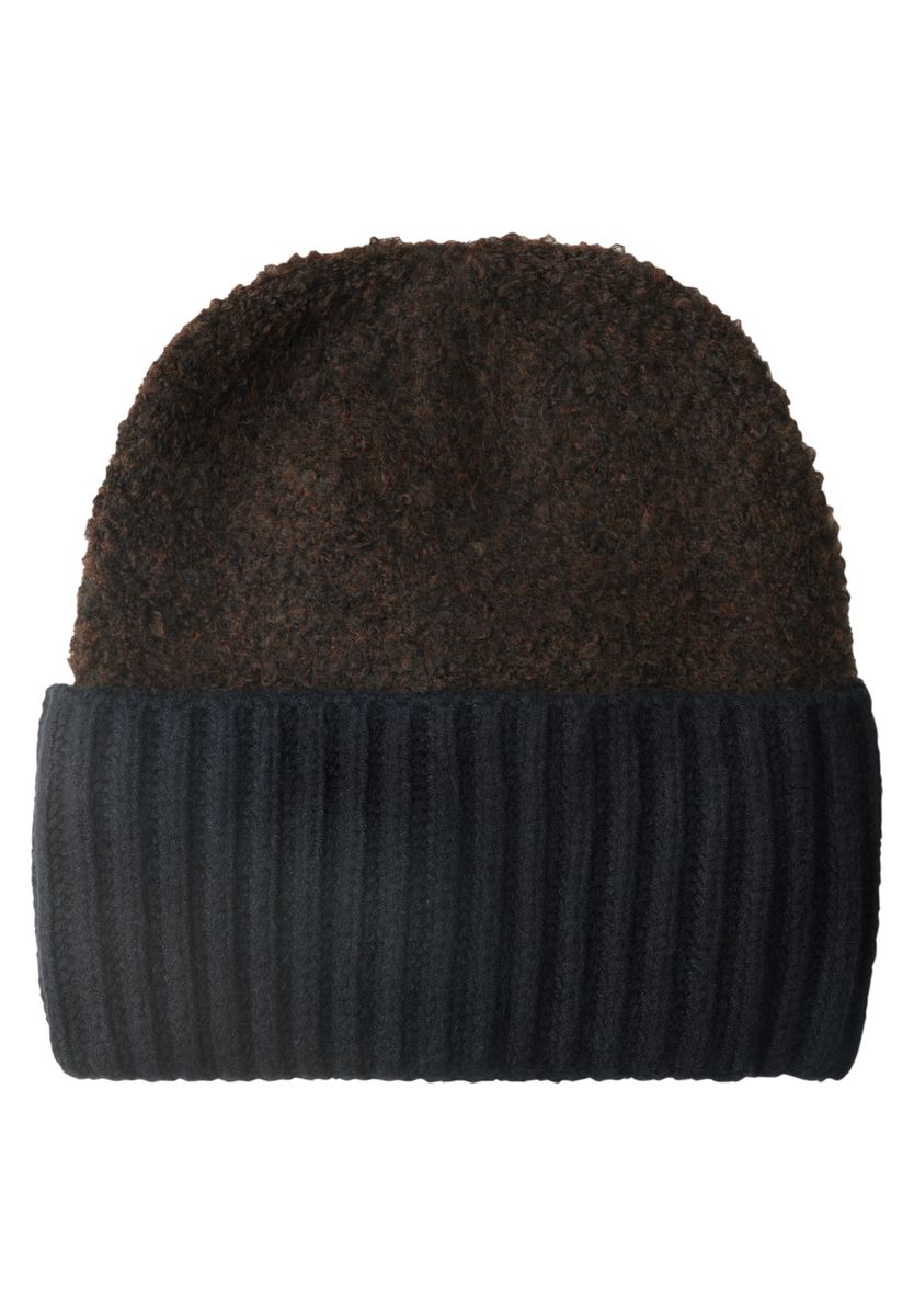 Bouclé-Mix Beanie