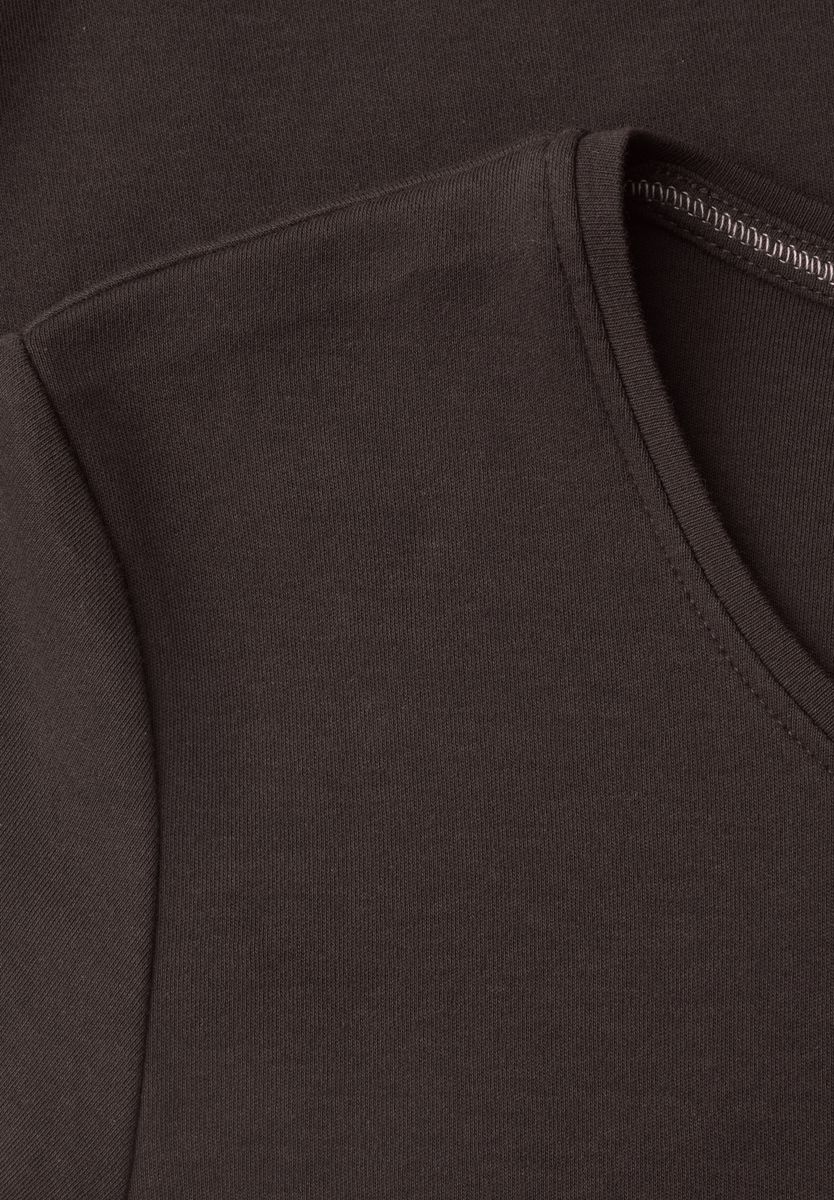 Basic Langarm Shirt mit Rundhals
