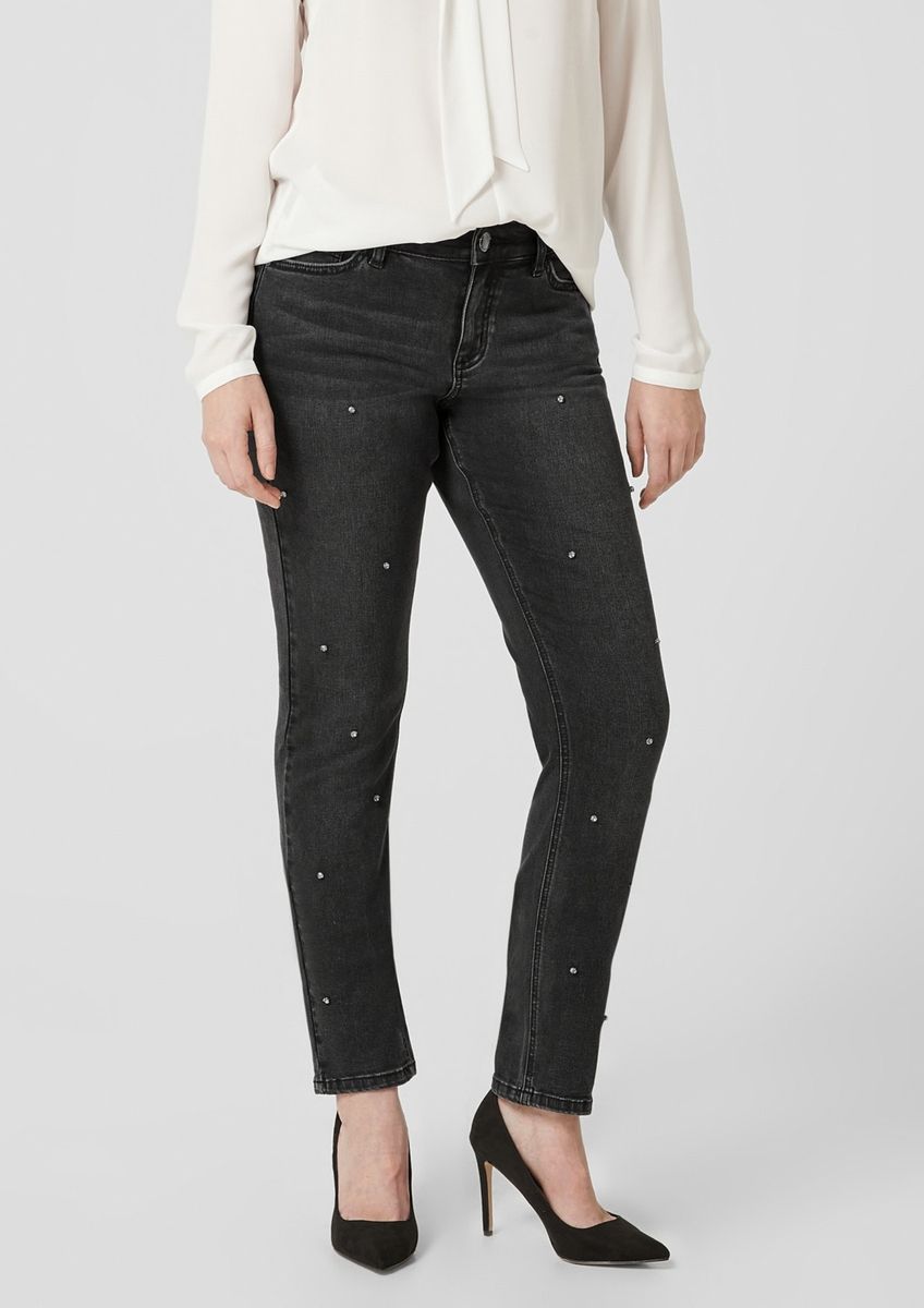 Schmuckstein-Jeans