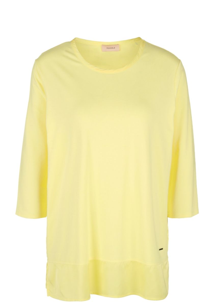 Materialmix-Shirt