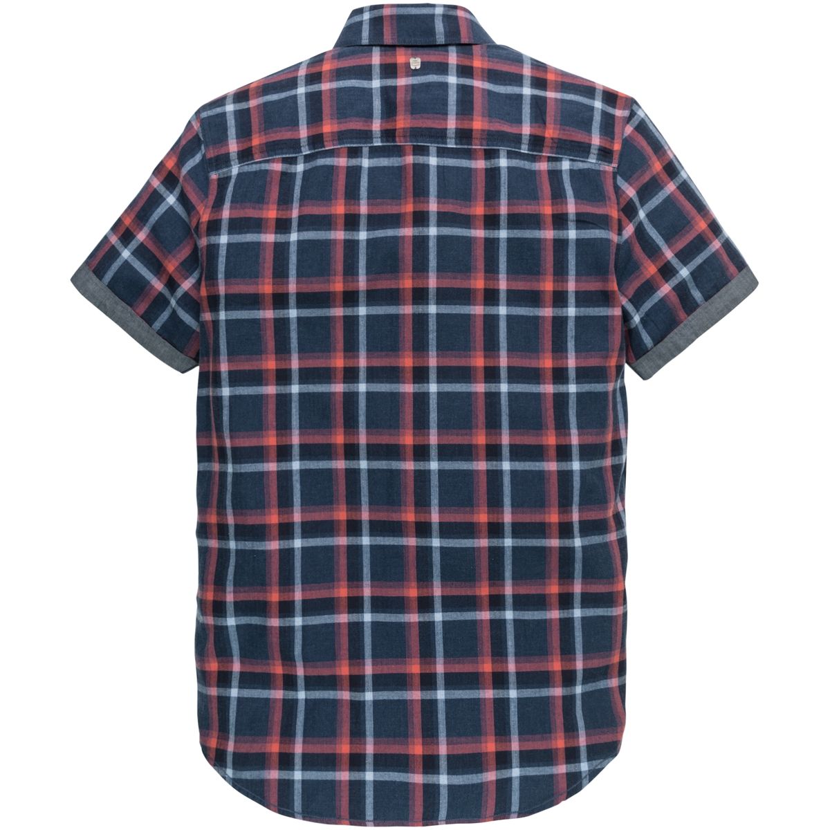 Short Sleeve Shirt Twill Check
