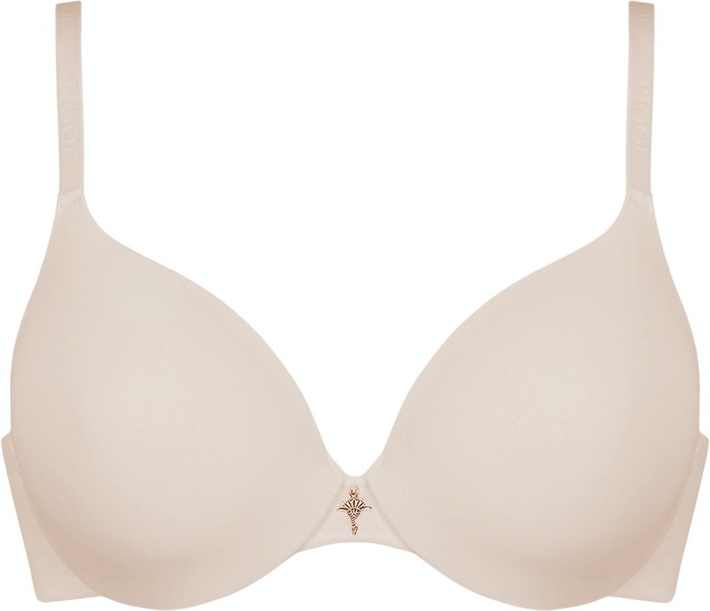 Underwired bra padded