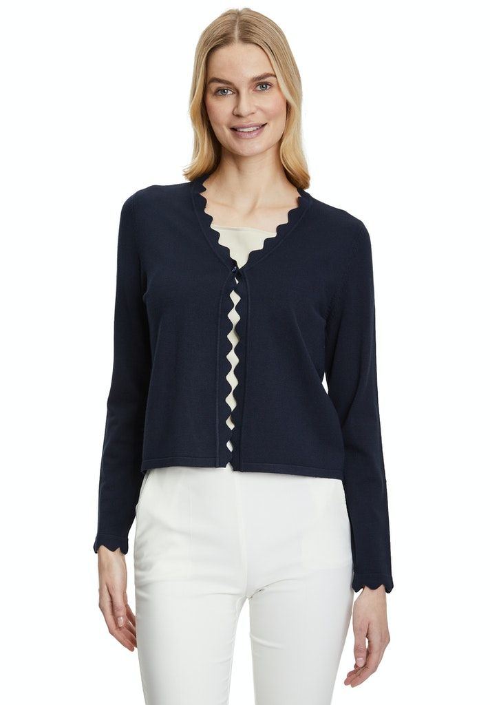 Feinstrickjacke