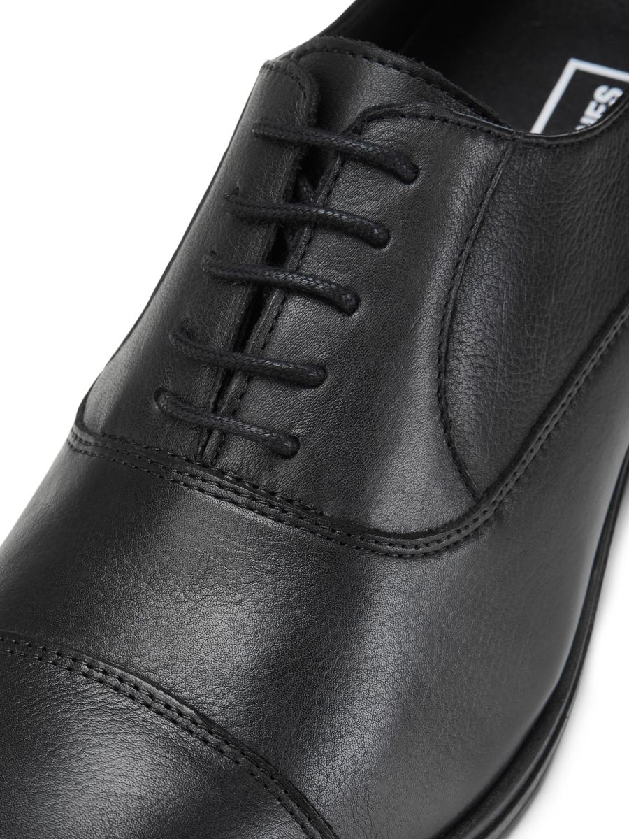 JFWDONALD LEATHER ANTHRACITE NOOS