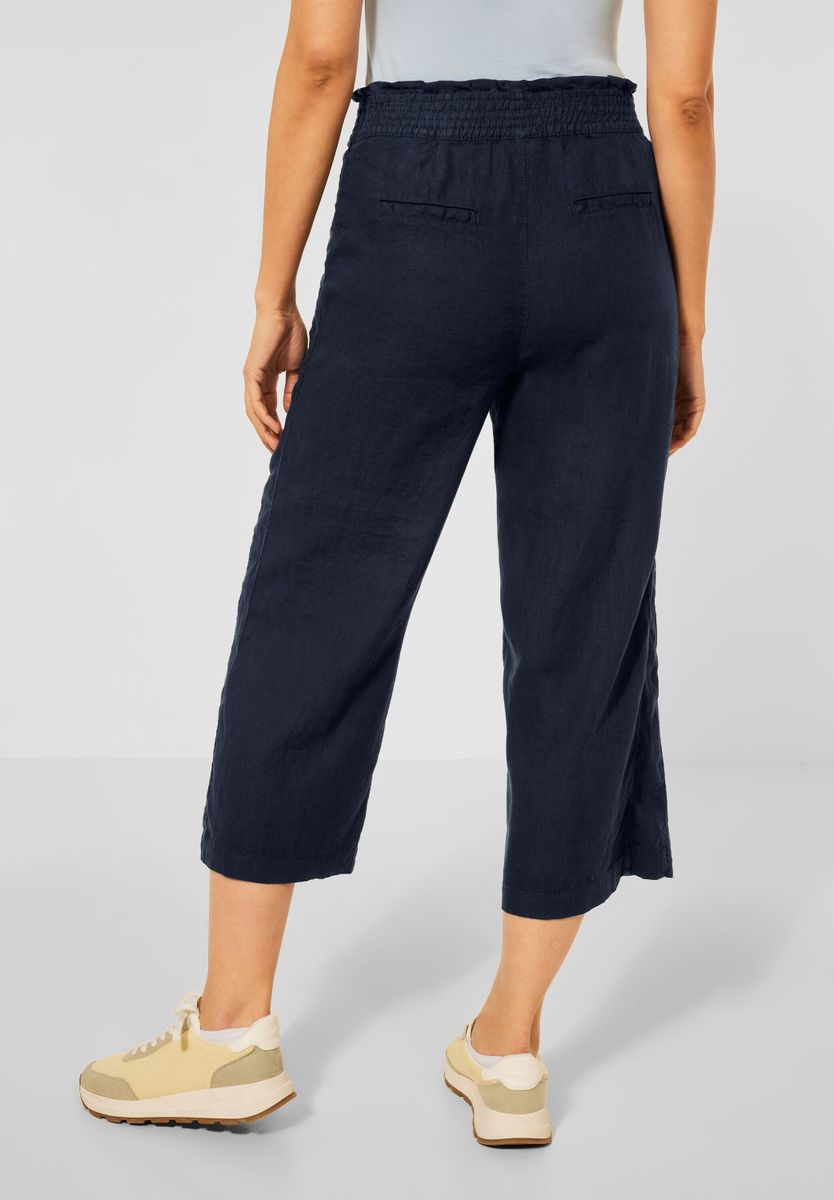Loose Fit Leinenhose
