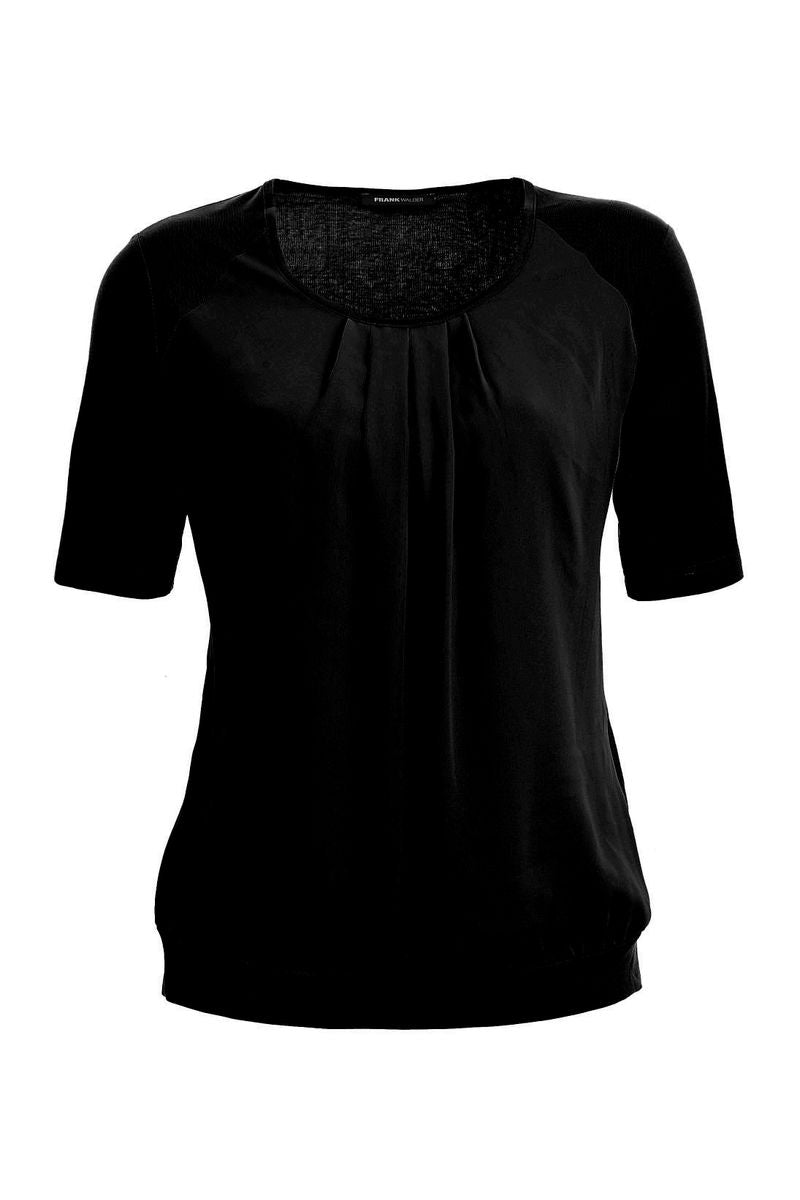 Blusenshirt NOS mit modischer Faltenpartie vorne