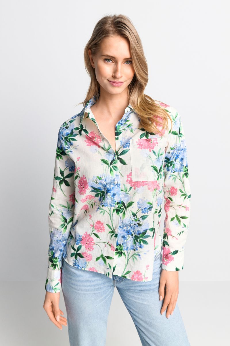 printed blouse sustainable
