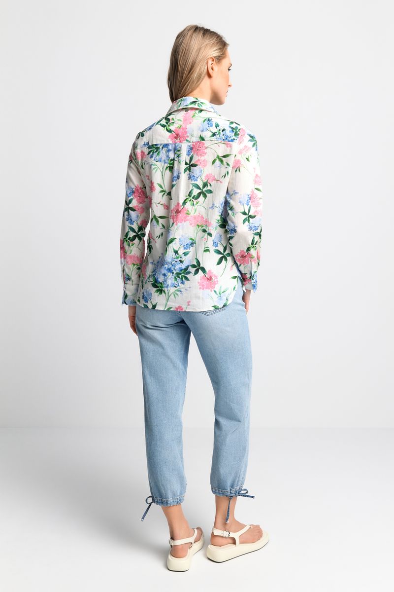 printed blouse sustainable
